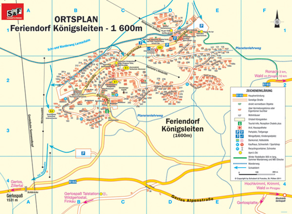 Map Königsleiten